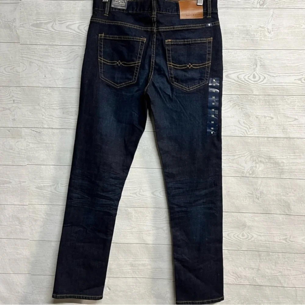 Lucky Brand Boys Denim 12 Regular‎ Dark Wash Jeans New With Tags